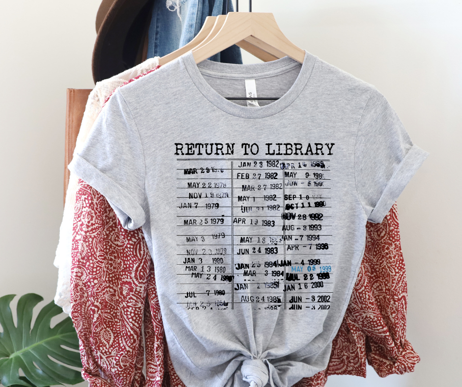 Return to library shirt
