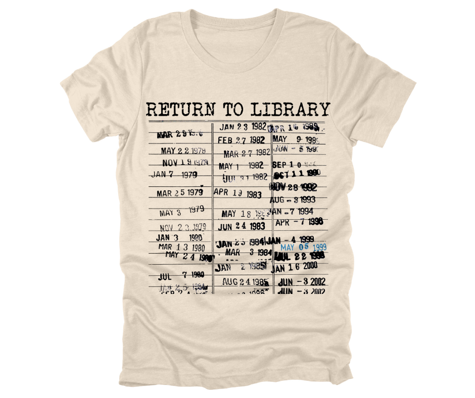 Return to library shirt