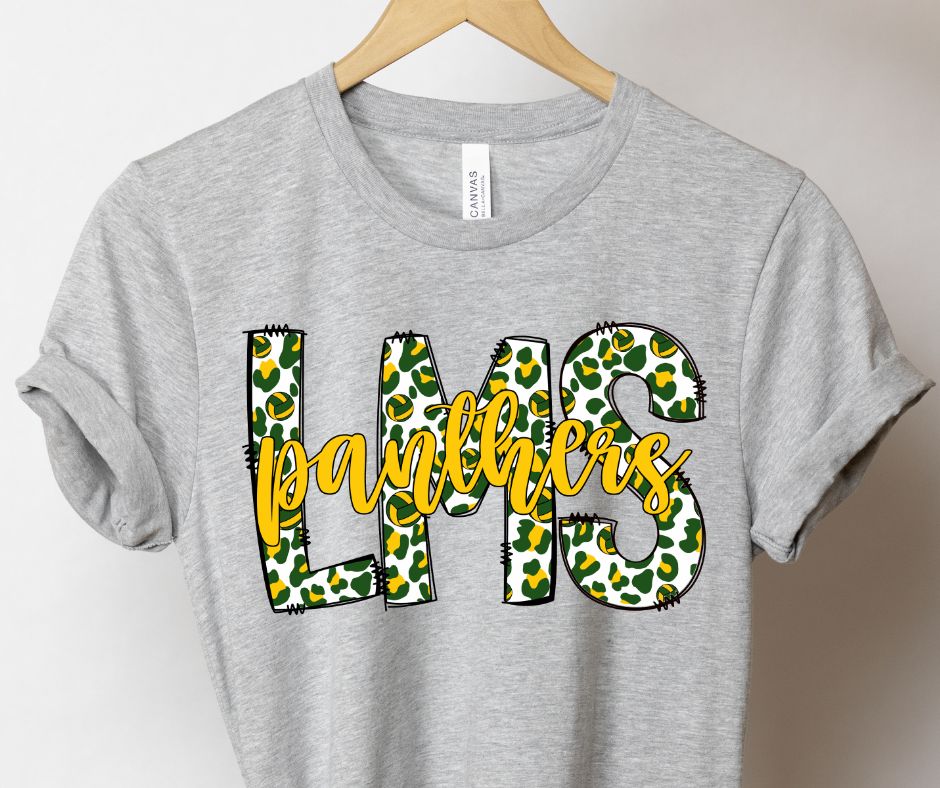 LMS Volleyball Leopard Print Shirt