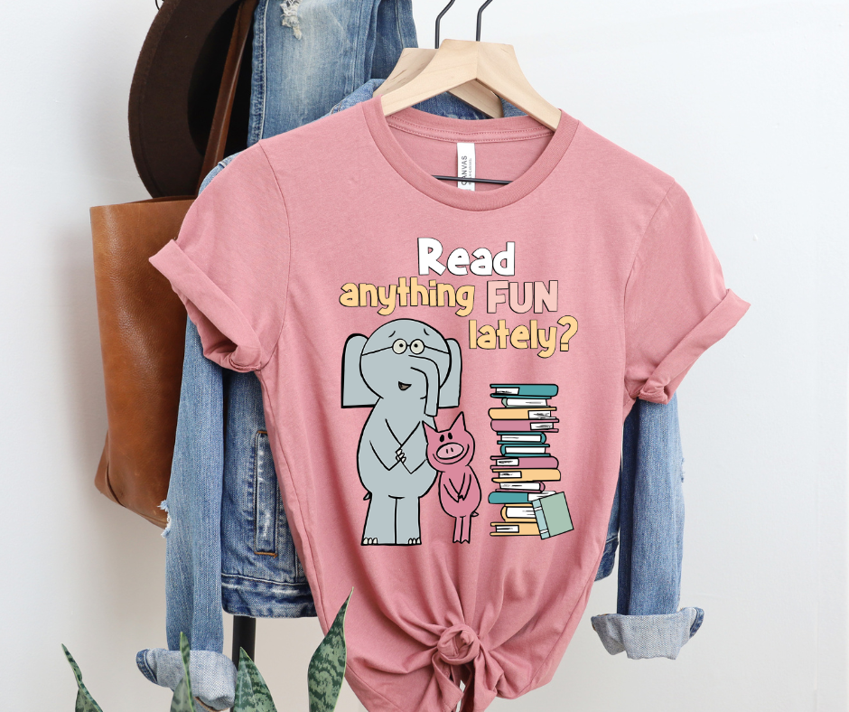 Read anything fun lately shirt
